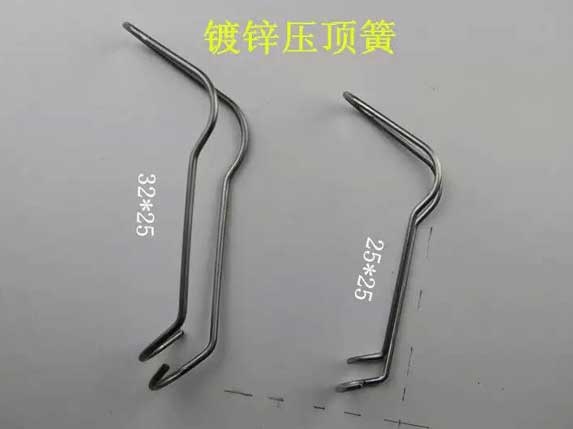 大棚壓頂簧安裝方法圖解