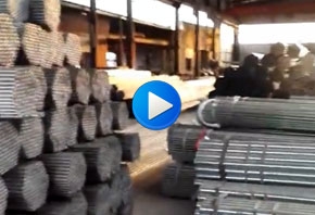 大棚骨架生產車間