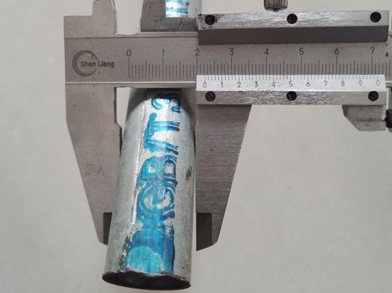 4分熱鍍鋅大棚管圖片