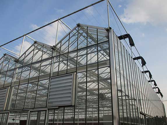 玻璃連棟溫室大棚