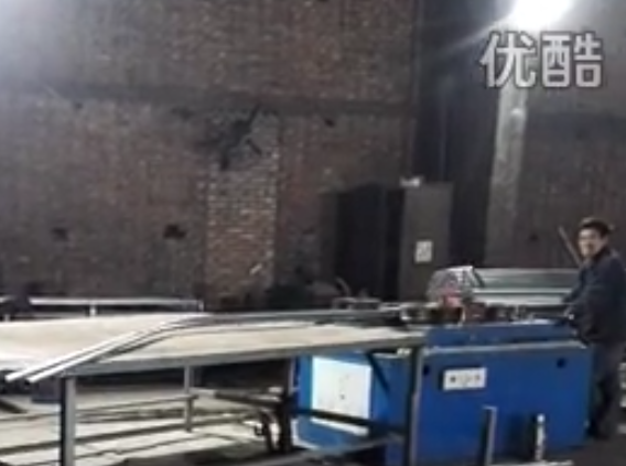 8米寬大棚，1寸大棚管折彎加工視頻